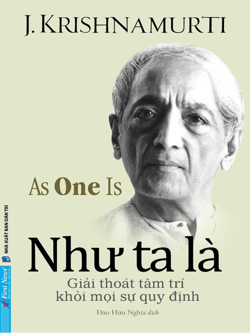 Title details for Như Ta Là by J. Krishnamurti - Available